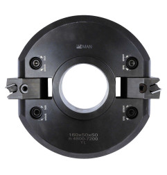 P.O. Inclinable 7,5° En 7,5° D160X50X50 Z2 Man ref 959.9.160.53.50 Leman