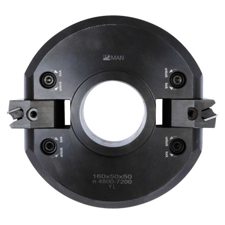 P.O. Inclinable 7,5° En 7,5° D160X50X50 Z2 Man ref 959.9.160.53.50 Leman