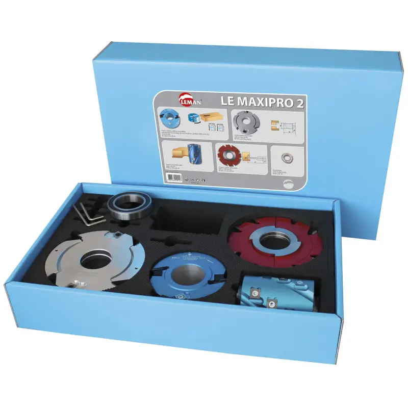Coffret Special Toupie Alesage 50 ref LEMAXIPRO.2 Leman