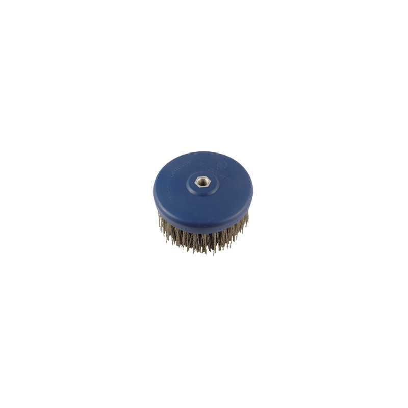 Brosse Plateau Pour Polisseuse D.130 M14 Grain 60 ref 150.125V Leman
