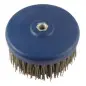 Brosse Plateau Pour Polisseuse D.130 M14 Grain 60 ref 150.125V Leman