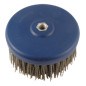 Brosse Plateau Pour Polisseuse D.130 M14 Grain 46 ref 150.126V Leman