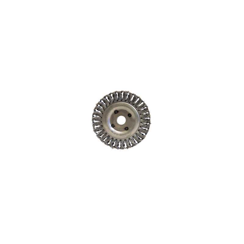 Brosse Circulaire D125 Al22.2 Fil 0.50 Acier Tors ref 420.125 Leman