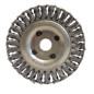 Brosse Circulaire D125 Al22.2 Fil 0.50 Acier Tors ref 420.125 Leman