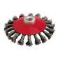 Brosse Cuvette D.100 M14 Fil 0.35 Acier Torsade ref 510.035V Leman
