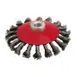 Brosse Cuvette D.100 M14 Fil 0.50 Acier Torsade ref 510.050V Leman