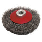 Brosse Cuvette D.115 M14 Fil 0.30 Acier Ondule ref 520.115 Leman