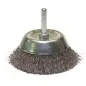 Brosse Conique D50 Fil 0.30 Acier Ondule Tige De 6X30 ref 310.050A Leman