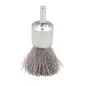Brosse Pinceau D22 Fil 0.30 Inox Ondule Tige De 6X17 ref 320.022I Leman