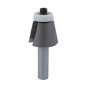 Fraise A Chanfreiner 12° D32 Lu25,4 Q12 + Rlt Q12/Rlt ref 4582.732.00 Leman