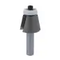 Fraise A Chanfreiner 12° D32 Lu25,4 Q12 + Rlt Q12/Rlt ref 4582.732.00 Leman