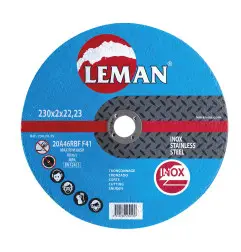 Disque Tronconnage Inox 115X1.6X22.23 F41 ref 115.16.25 Leman