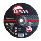 Disque Ebarbage Inox 125X7.0X22.23 F27 ref 1207125 Leman