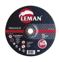 Disque Tronconnage Inox 115X1.0X22.23 F41 ref 1701110 Leman