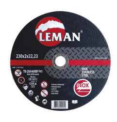 Disque Tronconnage Inox 230X2.0X22.23 F41 ref 1701232 Leman