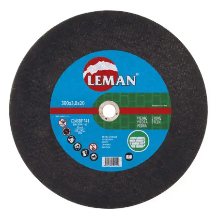 Disque Tronconnage Materiaux-Fonte 300X3.7X20 F41 ref 304.15.25 Leman