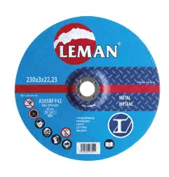 Disque Tronconnage Metal 115X1.0X22.23 F41 ref 110.00.25 Leman