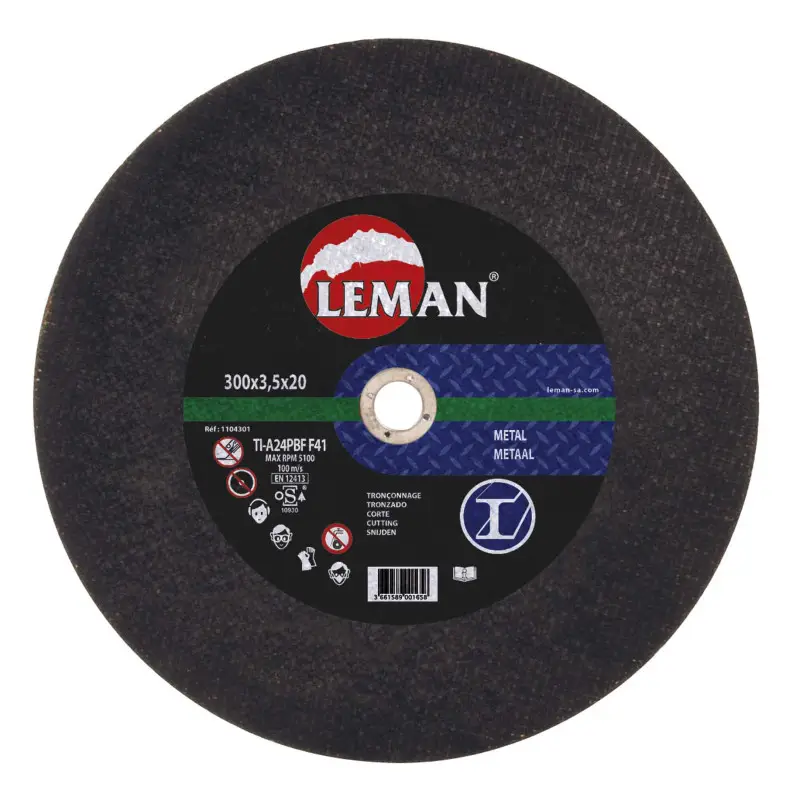 Disque Tronconnage Metal 350X4.0X25.4 F41 ref 1104355 Leman