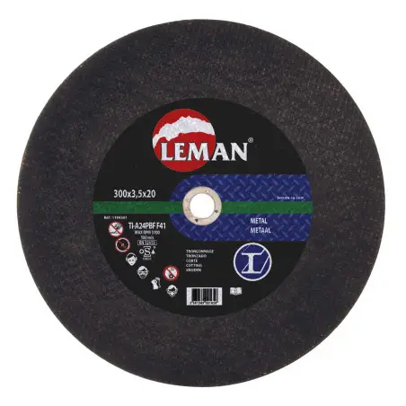 Disque Tronconnage Metal 350X4.0X25.4 F41 ref 1104355 Leman