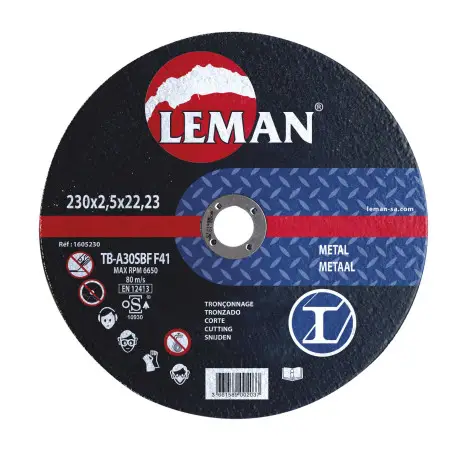 Disque Tronconnage Metal 76X3.2X10 F41 ref 1108763 Leman