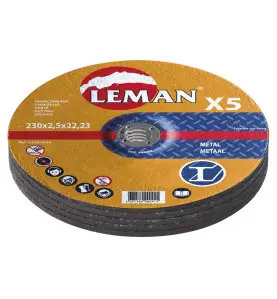 Disque Tronconnage Metal 115X2.5X22.23 Lot X 5 F42 ref 113049.05 Leman