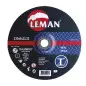 Disque Ebarbage Metal 230X6.0X22.23 F27 ref 1606230 Leman