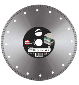 Disque Diam Jc Gres Cer 350X30/25.4 Ht7 Jante Continue ref 910350 Leman