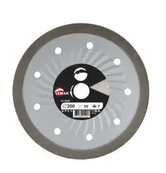 Disque Diam Jc Carrelage 115X22.23 Ht7 Jante Continue ref 920115 Leman