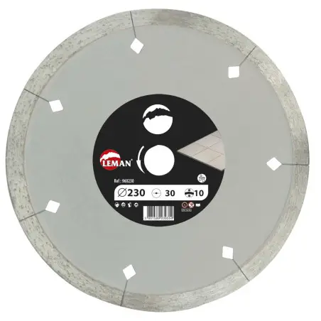 Disque Diamant Jante Lisse Carrelage 115X22.23 Ht7 ref 960115 Leman