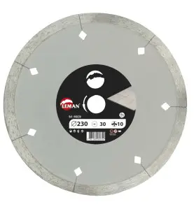 Disque Diamant Jante Lisse Carrelage 115X22.23 Ht7 ref 960115 Leman