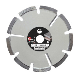 Disque Diamant Segments A Dejointer 125X22.23 Ht 7 ref 1250125 Leman