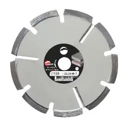 Disque Diamant Segments A Dejointer 125X22.23 Ht 7 ref 1250125 Leman