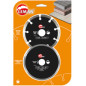 Lot 2 Disques Diam 125X22.23 Maçonnerie/Carrelage ref 2.6866125 Leman