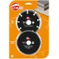 Lot 2 Disques Diam 125X22.23 Maçonnerie/Carrelage ref 2.6866125 Leman