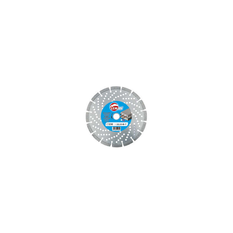Disque Diamant Beton Acier 115 X 22.23Mm ref 55115 Leman