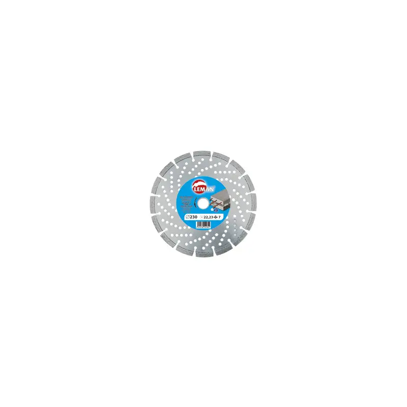 Disque Diamant Beton Acier 115 X 22.23Mm ref 55115 Leman