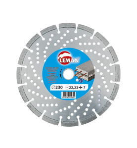 Disque Diamant Beton Acier 115 X 22.23Mm ref 55115 Leman