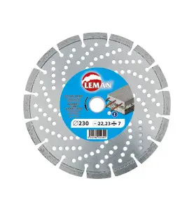 Disque Diamant Beton Acier 115 X 22.23Mm ref 55115 Leman