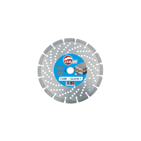 Disque Diamant Beton Acier 230 X 22.23Mm ref 55230 Leman