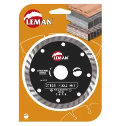 Disque Diamant Jc Universel 115X22.23 Ht7 Jante Continue ref 67115 Leman