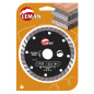 Disque Diamant Jc Universel 125X22.23 Ht7 Jante Continue ref 67125 Leman