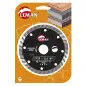 Disque Diamant Jc Universel 125X22.23 Ht7 Jante Continue ref 67125 Leman