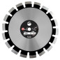 Disque Diamant Segments Asphalte 350X25.4 Ht 15 ref 120355 Leman