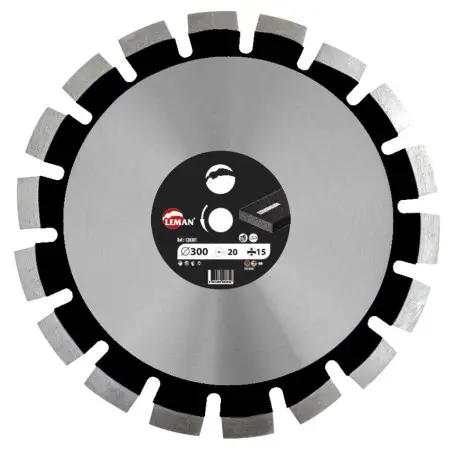 Disque Diamant Segments Asphalte 400X25.4 Ht 15 ref 120405 Leman