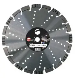 Disque Diam Segments Multimat 400X20 Ht12 ref 410401 Leman