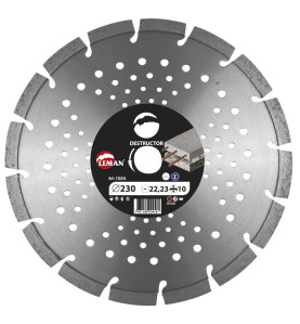 Disque Diam Segments Multimat 400X25.4 Ht10 ref 720405 Leman