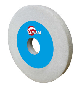 Meule Touret Blanche 200X25X32 Finition Gr60 Vitrifiée Corindon ref 22516 Leman