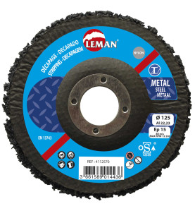 Disque Plat 115X22.23 Ep.15 Nylon ref 4111570 Leman