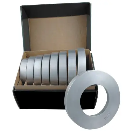Coffret 9 Bagues Copiage Aluminium+Roulement Al.50 (Bagues Ø95.100.105.110.115.120.125.130.135+Rlt) ref COFFRET.CALIBRAGE Leman