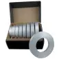 Coffret 9 Bagues Copiage Aluminium+Roulement Al.50 (Bagues Ø95.100.105.110.115.120.125.130.135+Rlt) ref COFFRET.CALIBRAGE Leman